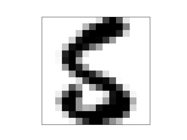 Example of handwritten digit 5