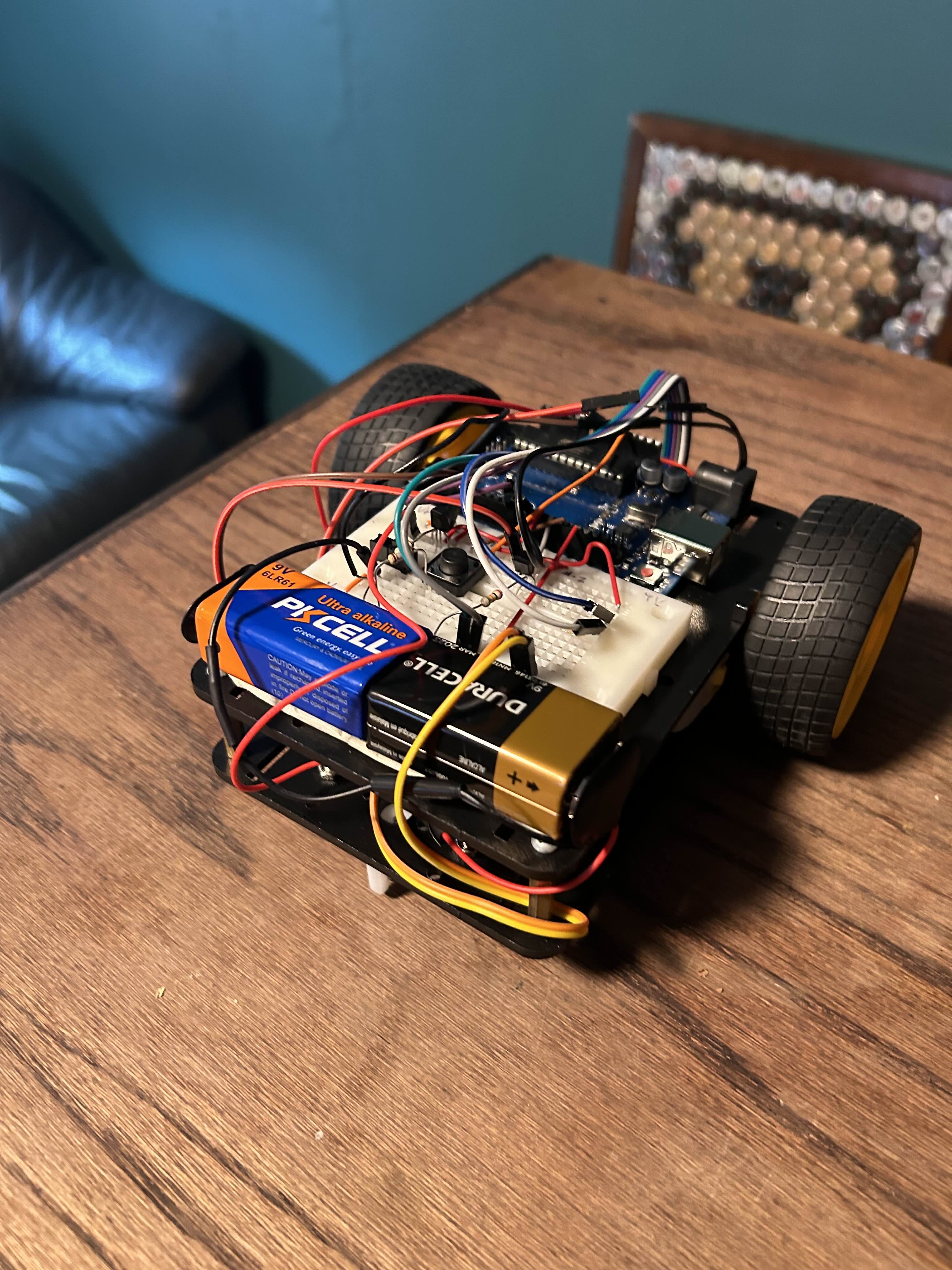 Line Follower Vehicle